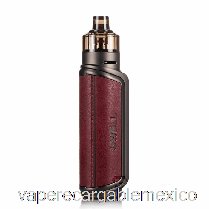 Vape Recargable Uwell Aeglos P1 80w Pod Mod Kit Vino Tinto